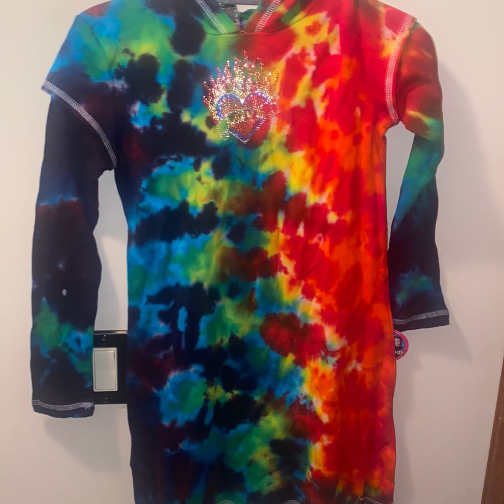 Undee Bandz Kids Tie Dye Dress Size 12